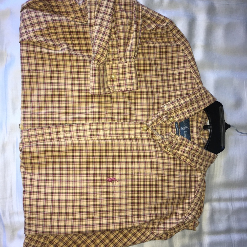 Polo Ralph Lauren Plaid Button up